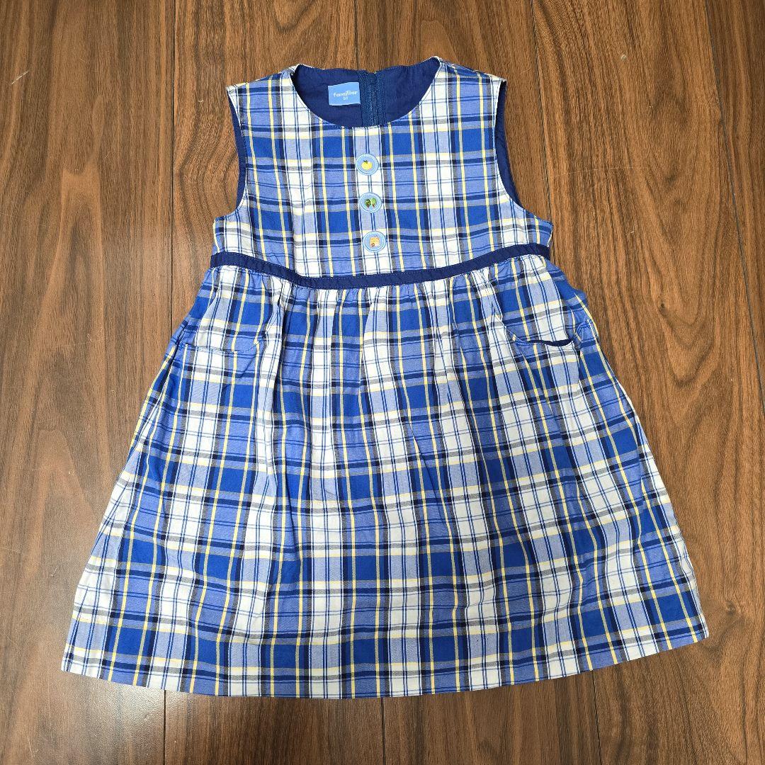 ファミリア　Tシャツ　パンツ　ワンピース　90　半袖　女の子　セット　まとめ売り