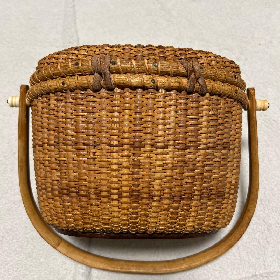 ナンタケットバスケット　Vintage Nantucket Basket