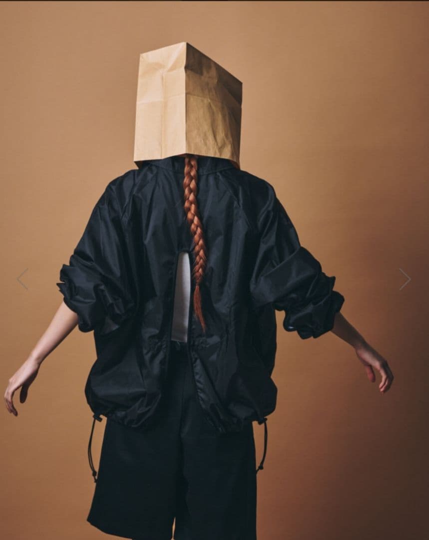 m.u × PRE_KIMONO COACH JACKET 黒/ブラック