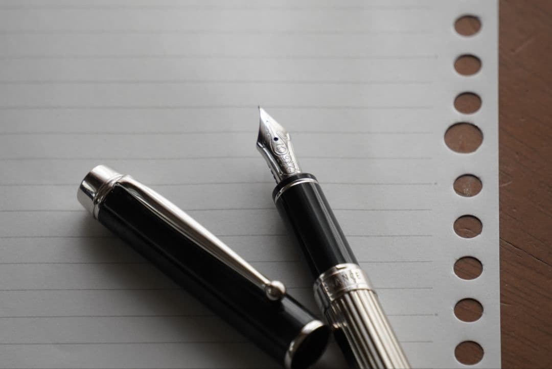 本日限定　PILOT　グランセ　ロジウムコンビ　14k　ブラック