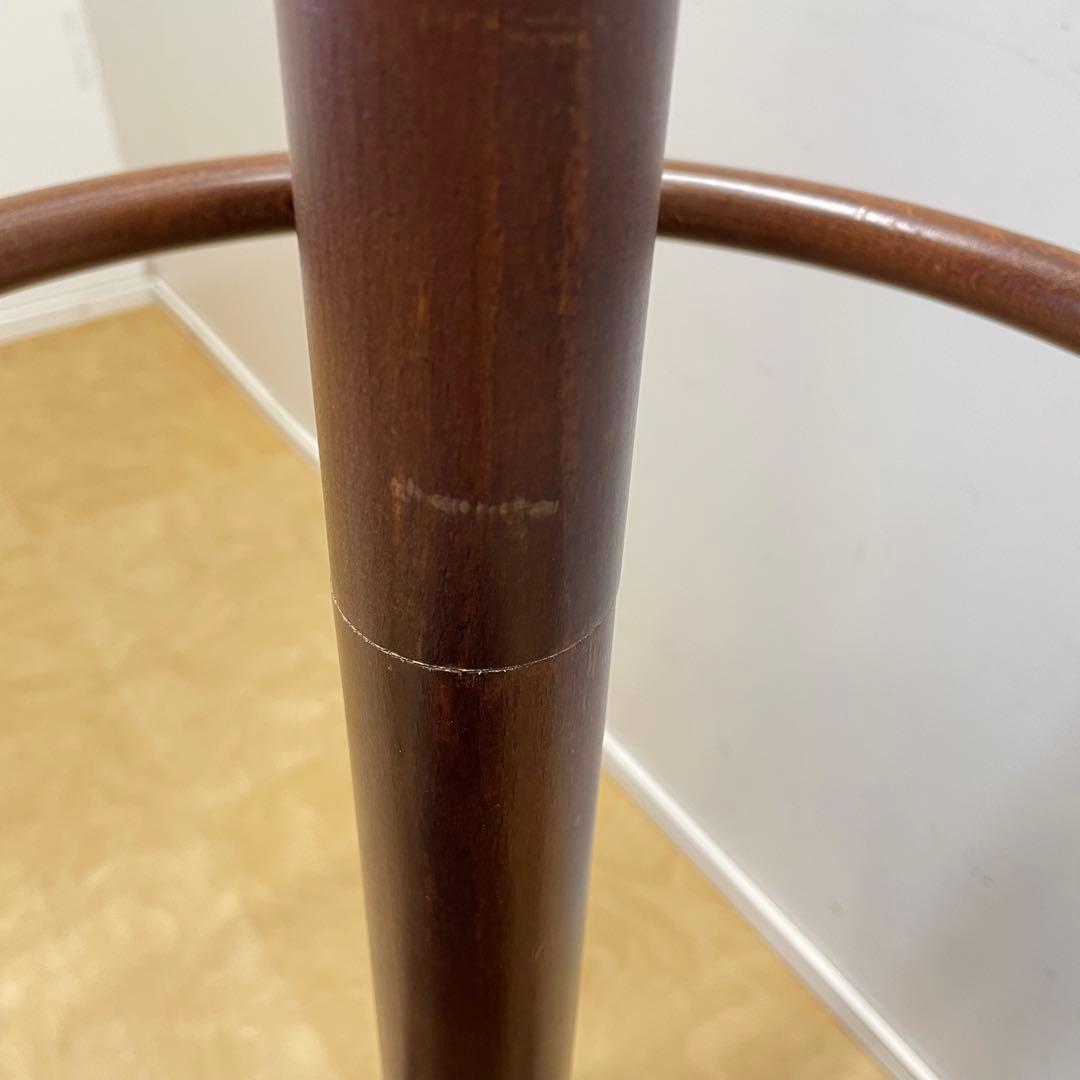 秋田木工 ポールハンガー① 木製コートハンガー 傘立て 洋服掛け ビンテージ