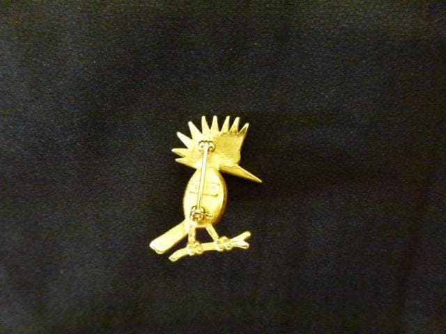 TRIFARI　トリファリ　1960年代　ヴィンテージ　ウッドペッカー　ブローチ