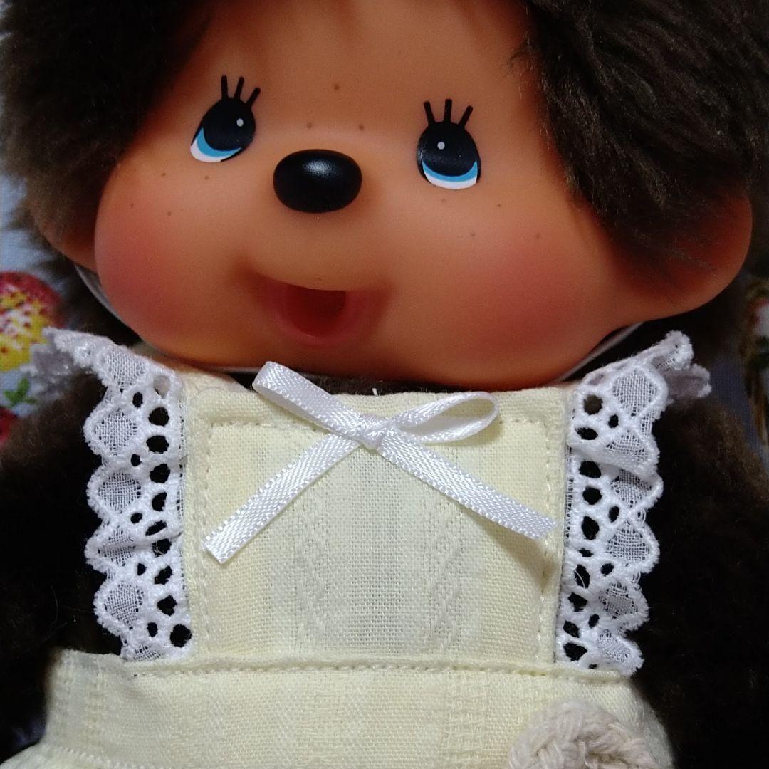 ブルーアイ　モンチッチ　セキグチ　ファンシー　レモン色ドレス　昭和　レトロ