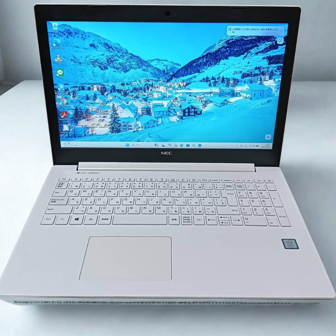 【美品】NEC LAVIE 極速NVMeSSD+1000GB ノートパソコン