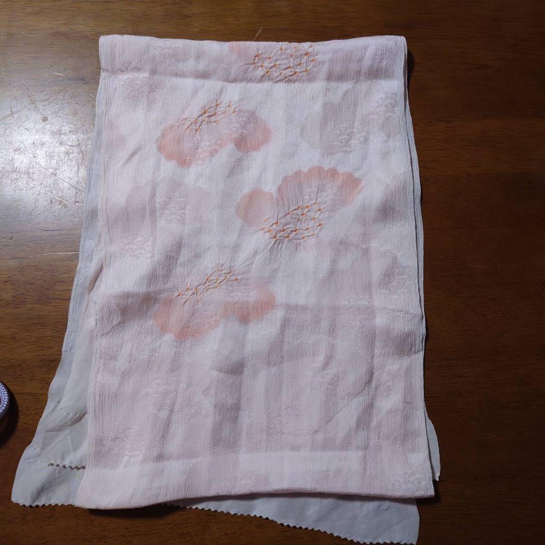 フ9995 ほぼ美品　袷　正絹　ぼかし染　訪問着　フルセット