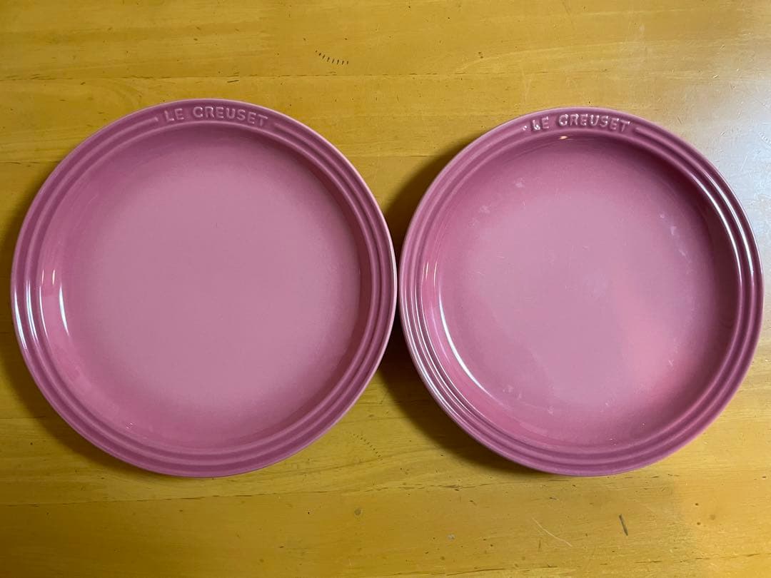 ル・クルーゼ✨ （ラウンドディッシュ20cm・プレート19cm） ※4枚セット