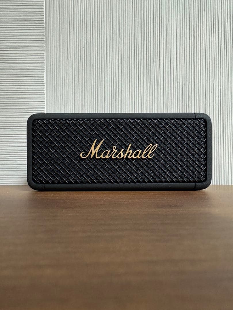 【トワイライトシャイン】Marshall ワイヤレススピーカー ブラック