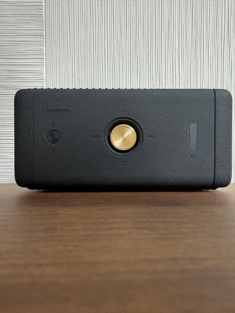 【トワイライトシャイン】Marshall ワイヤレススピーカー ブラック