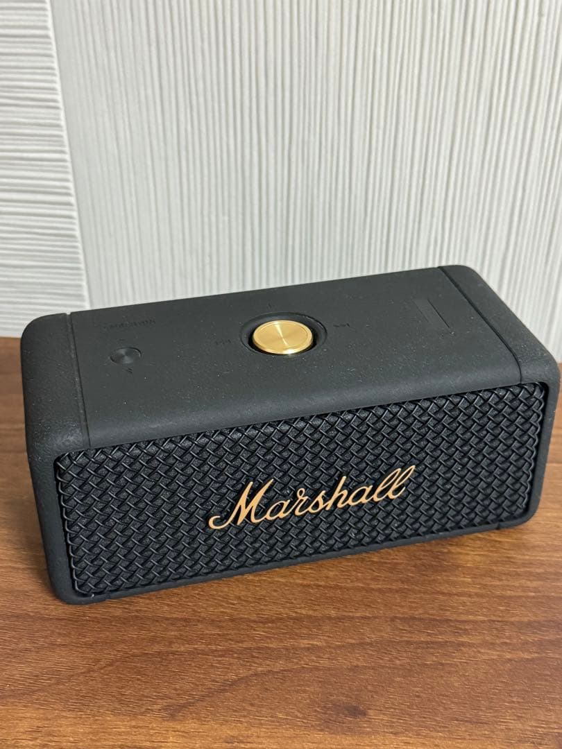 【トワイライトシャイン】Marshall ワイヤレススピーカー ブラック