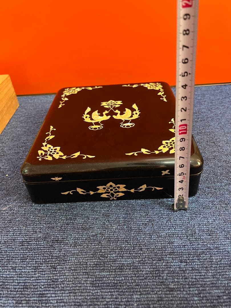 1169  書道  美術  硯  雨畑　螺鈿箱