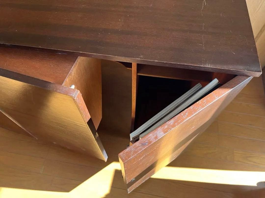 アンティーク　変形デスク