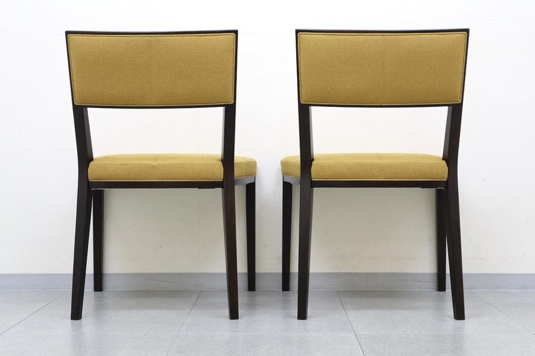 A①2脚セット 美品 TIME&STYLE ダイニングチェア 椅子 旭川家具