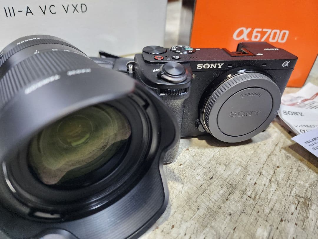 ソニー SONY α6700＋タムロンTAMRON18-300ｍｍ