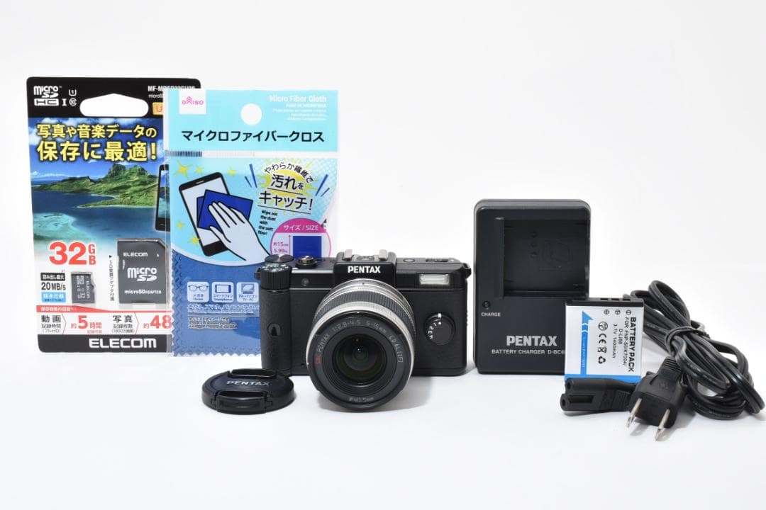 PENTAX Q ブラック ミラーレス一眼