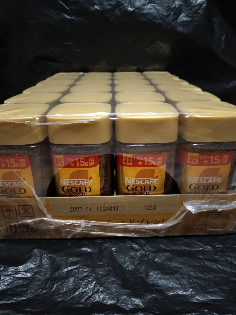 ネスカフェ ゴールドブレンド135g×24本 賞味期限2027年7月