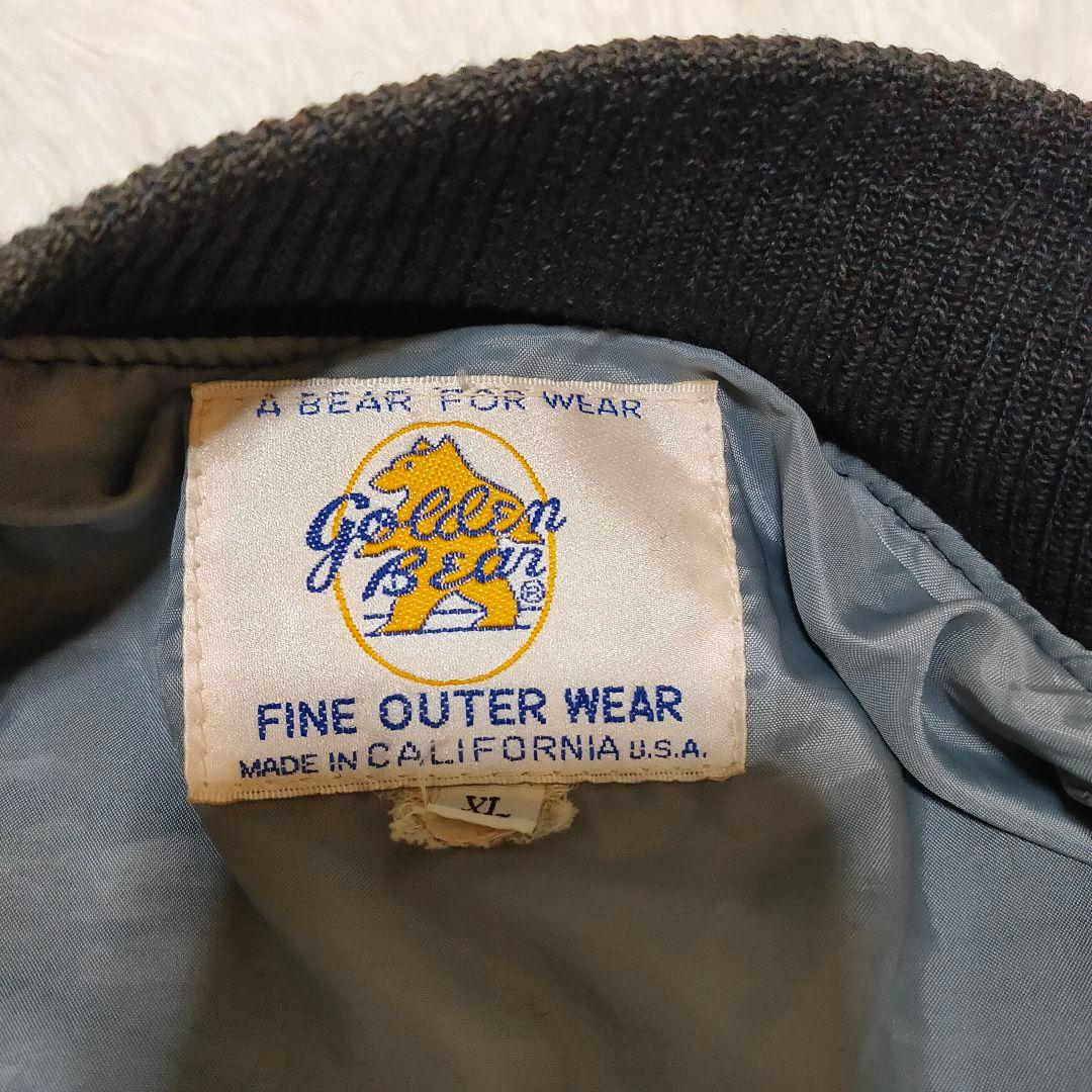 【高級・希少】ゴールデンベア ヴィンテージ スタジャン XL アメリカ製
