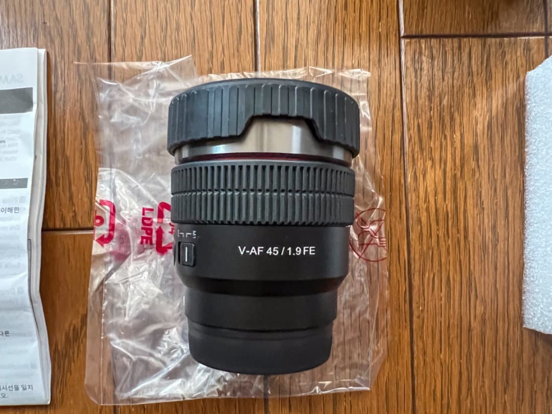 【中古】[SAMYANG] V-AF 45mm T1.9 ソニーFE
