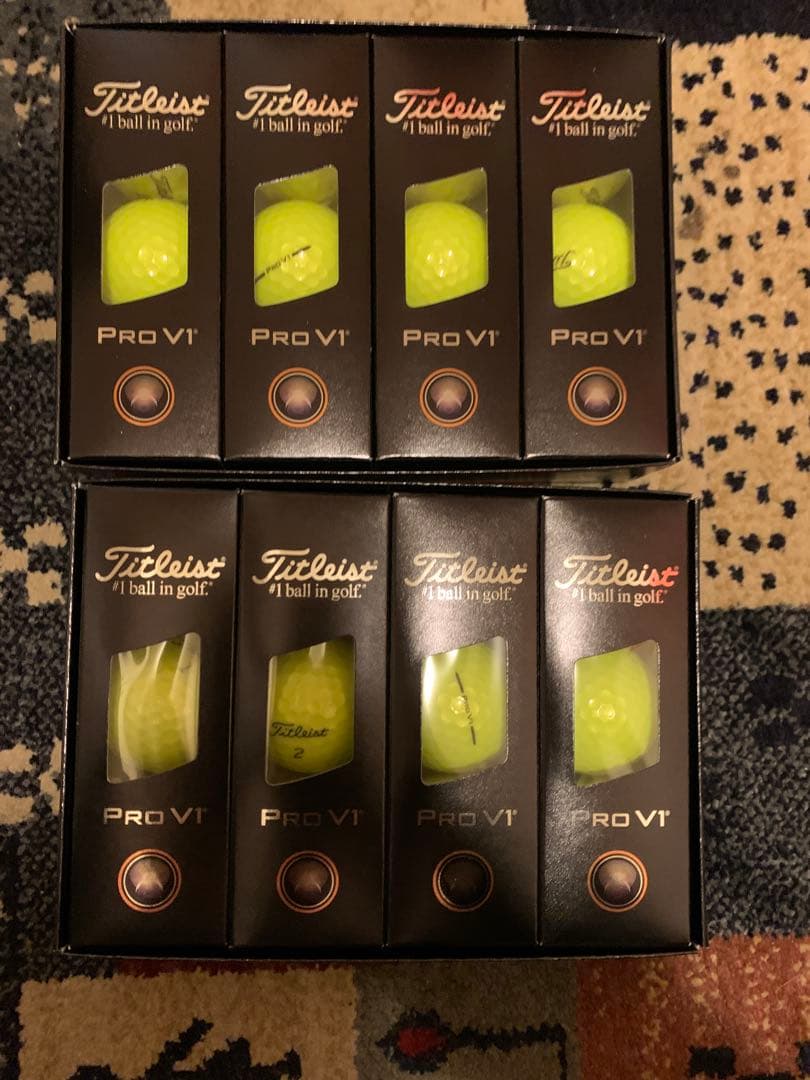Titleist Pro V1 2025 イエロー　ゴルフボール 24個入り