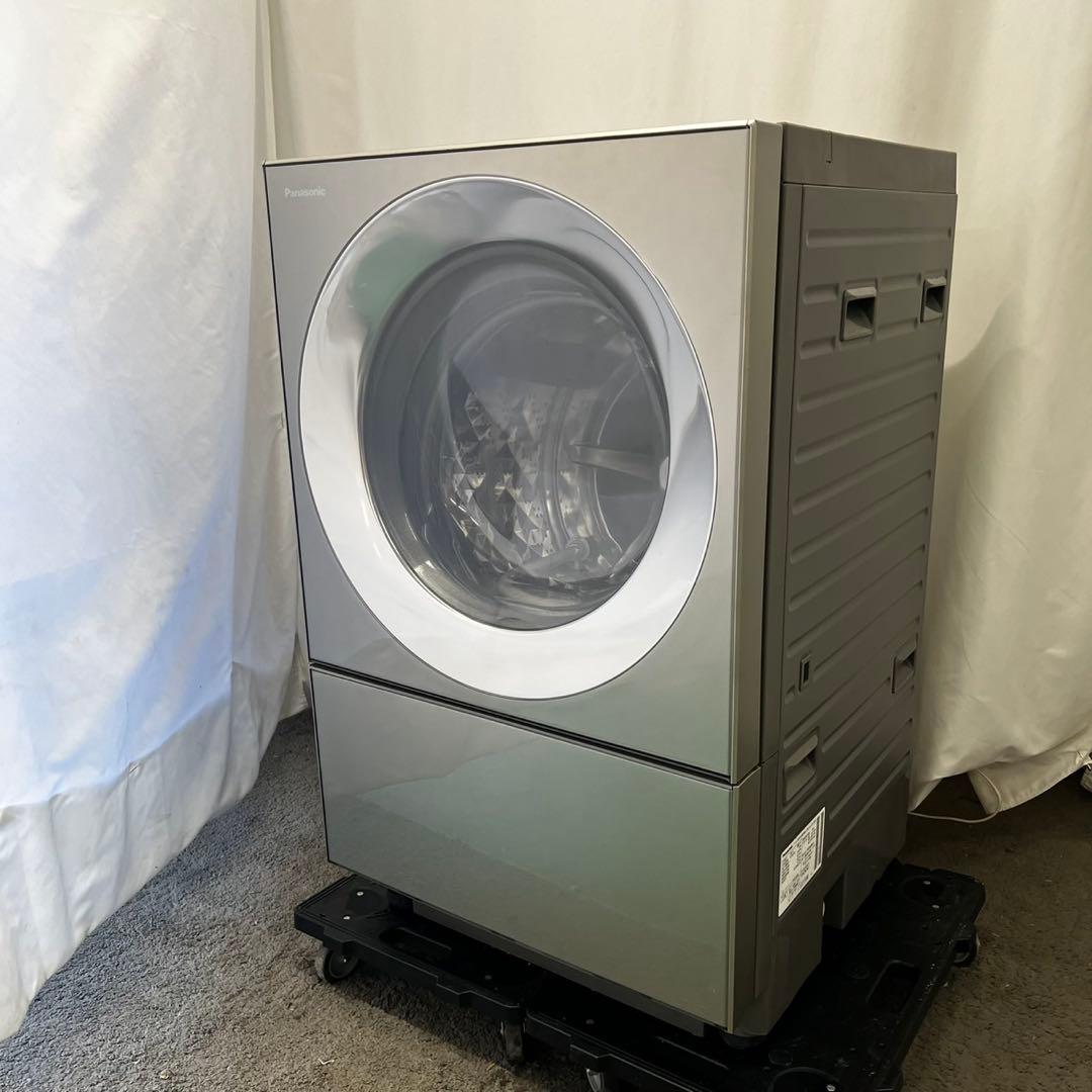 135　パナソニック　キューブル　ドラム式洗濯機　10キロ　中古　設置無料　安い