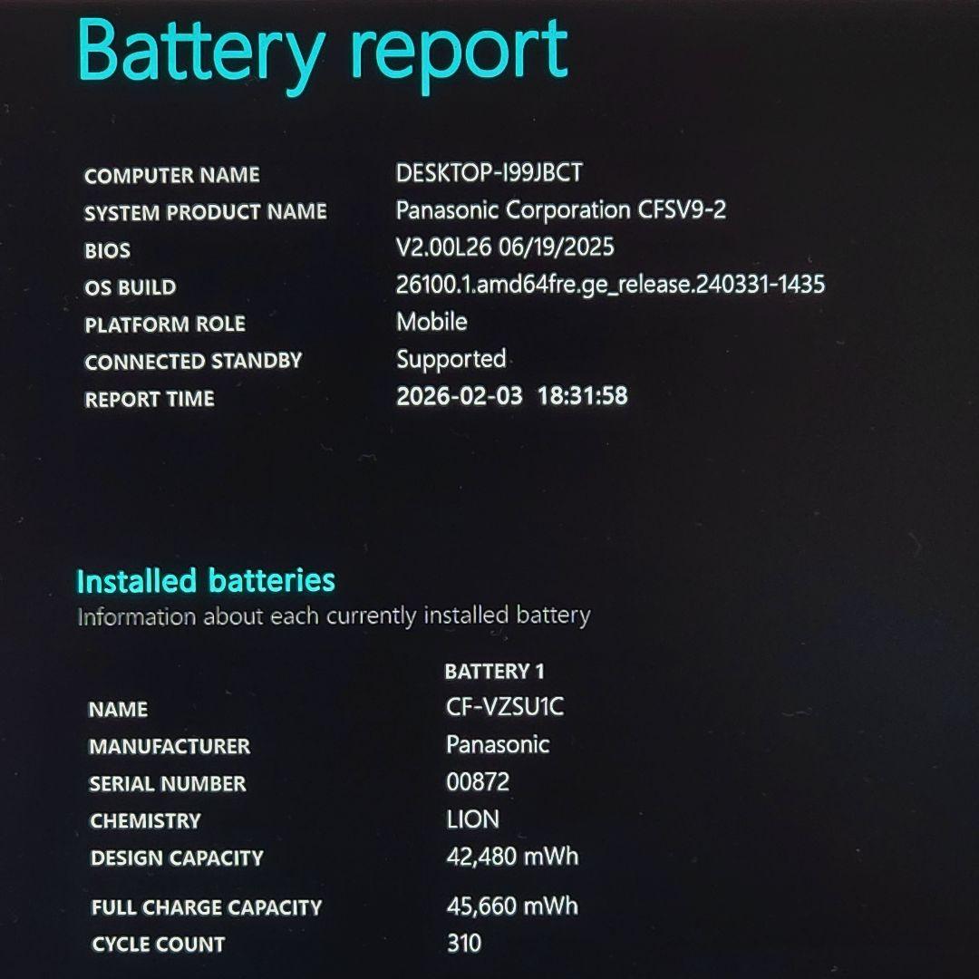 レッツノートCF-SV9★16G★SSD256G★Office★美品 [289]