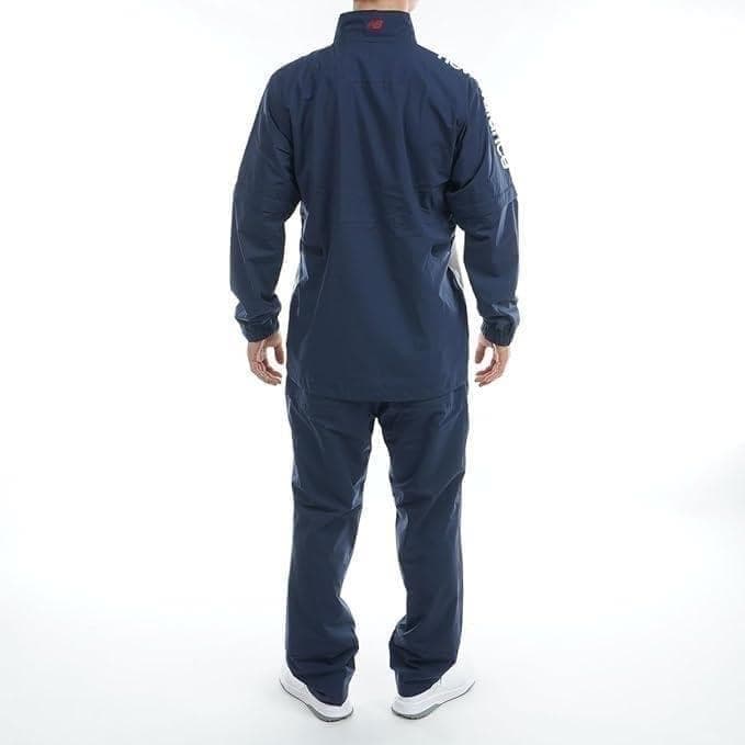 K新品 5 ニューバランス ゴルフ メンズレインウェア セットアップ 上下