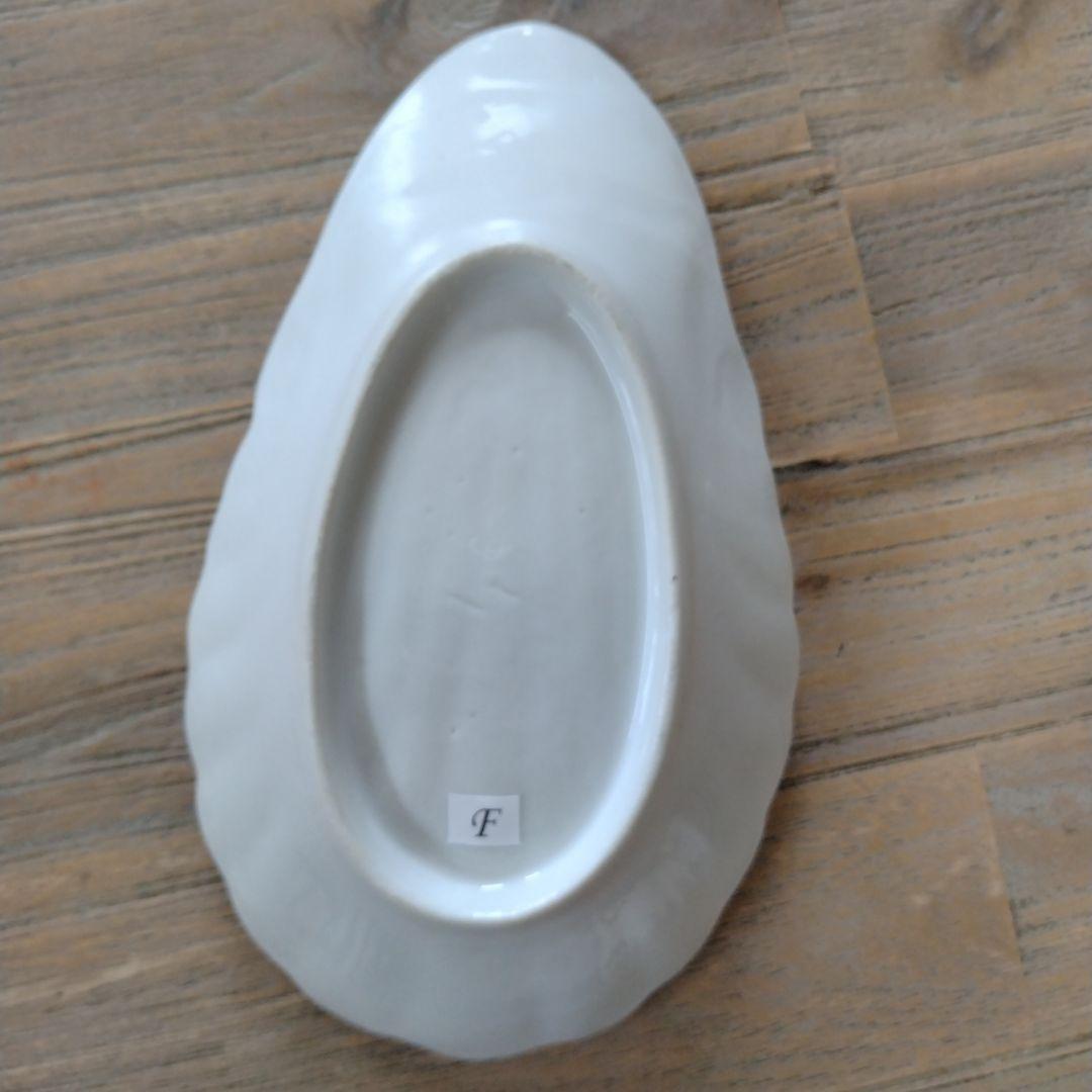 【F】シェル型ラヴィエプレート/フランスアンティーク食器