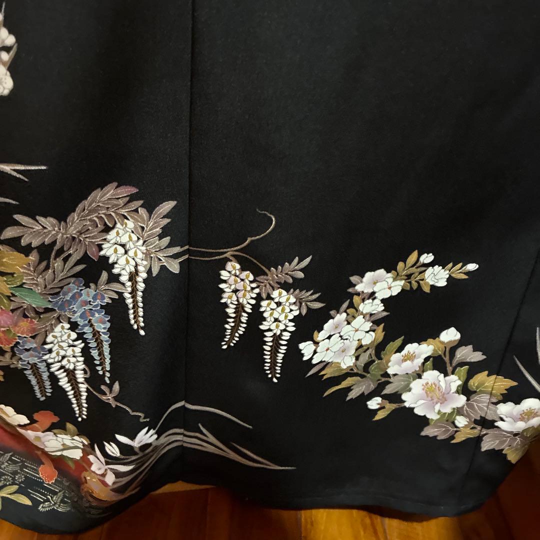 NO 115 着物リメイクワンピース　留袖リメイクワンピース　留袖ドレス