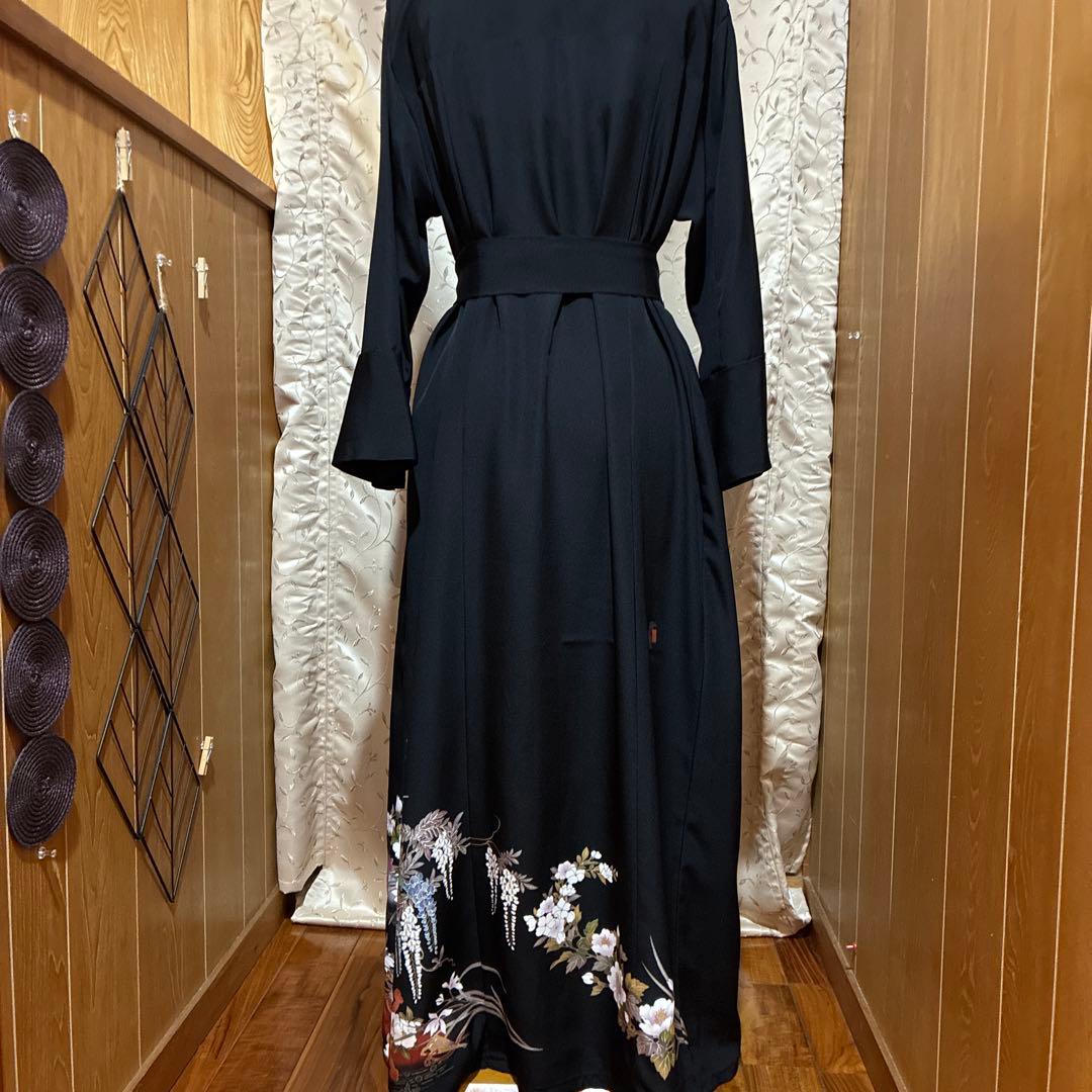 NO 115 着物リメイクワンピース　留袖リメイクワンピース　留袖ドレス