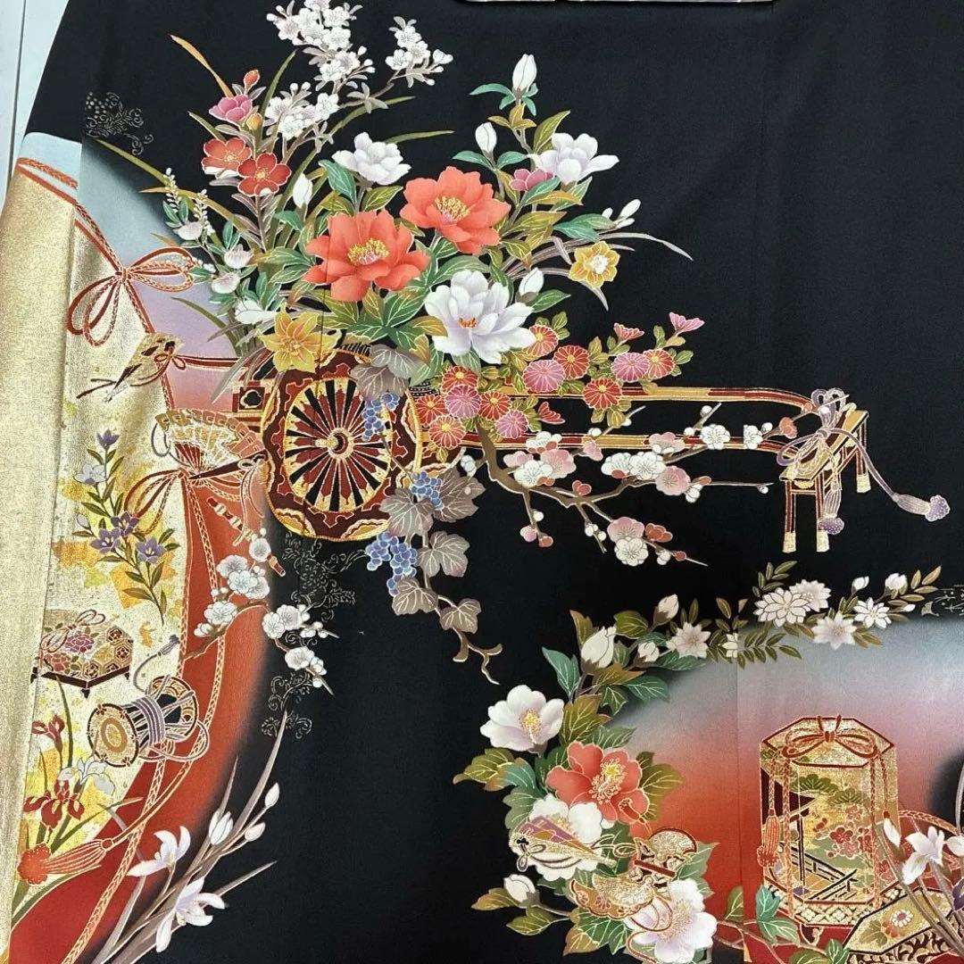 NO 115 着物リメイクワンピース　留袖リメイクワンピース　留袖ドレス