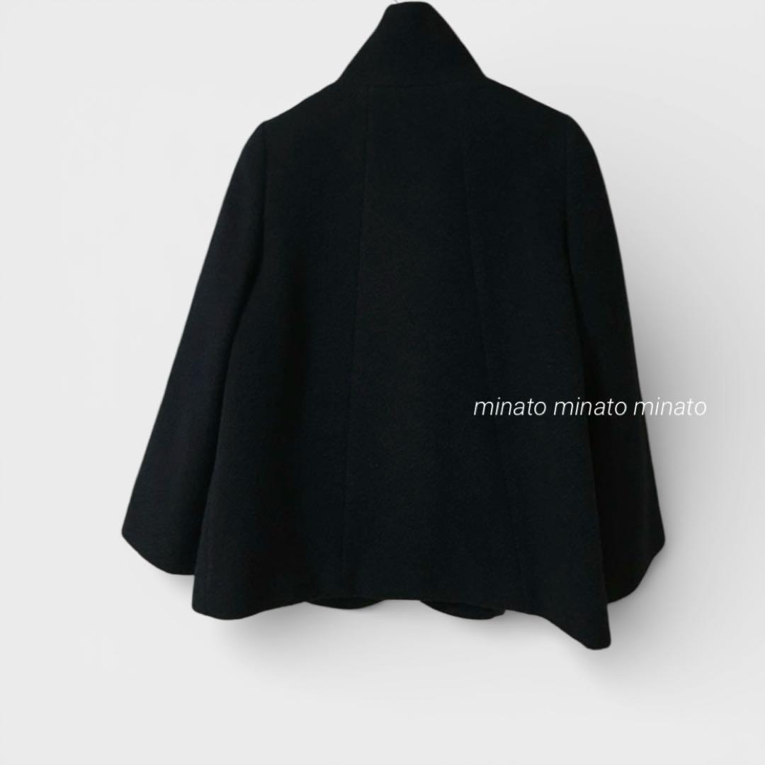 かすみ草 新品 ANAY アンゴラ ウール フレア ショートコート 36