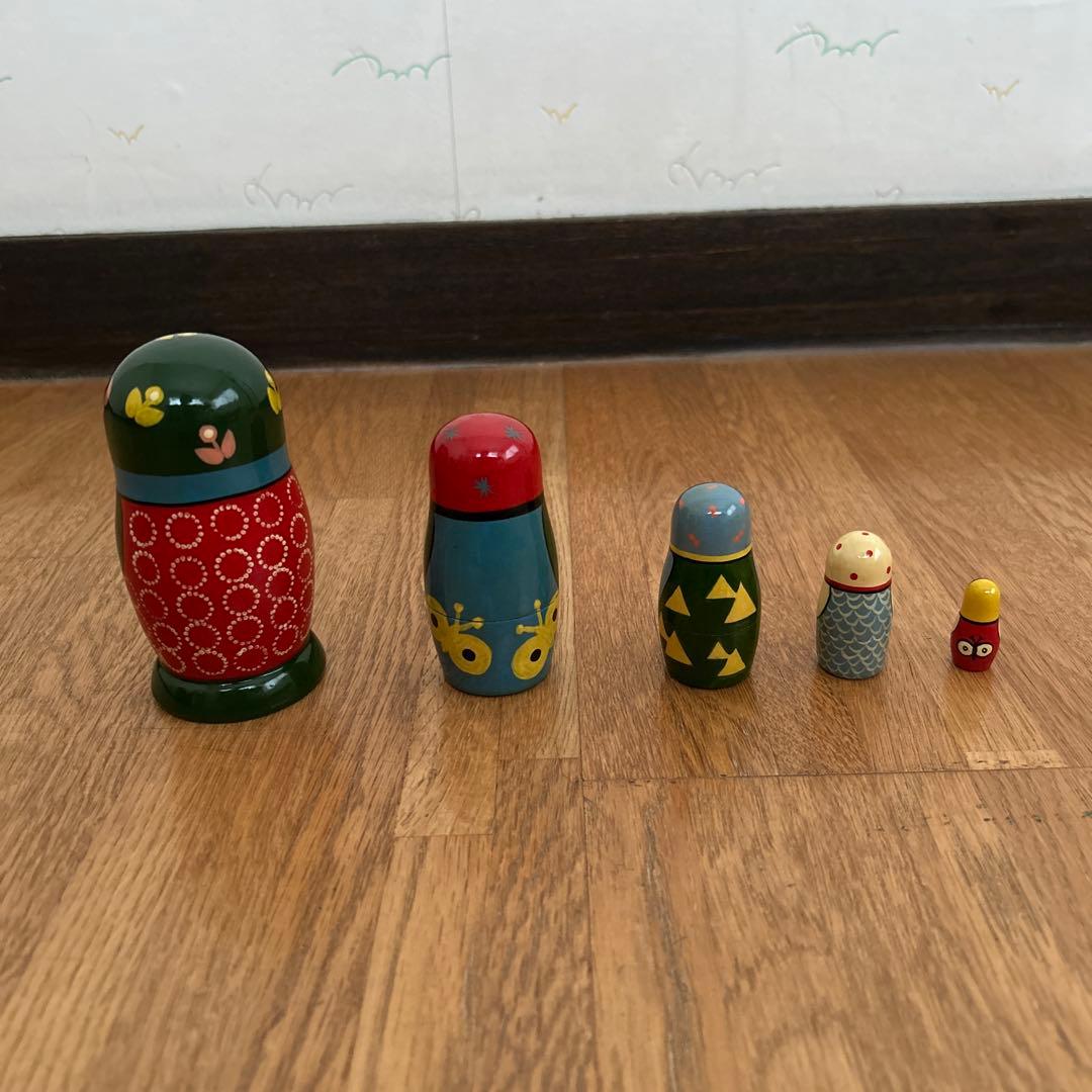 ミナペルホネン　マトリョーシカ 5個セット
