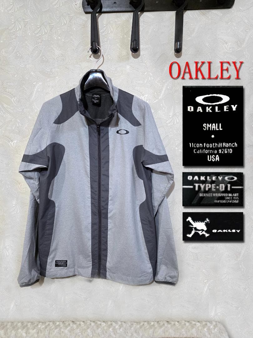 OAKLEY TYPE-01 ジャケット Sサイズ グレー