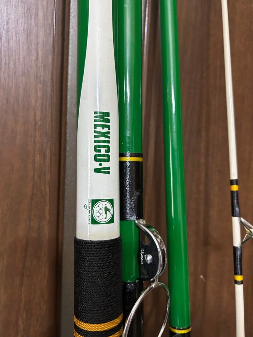 美品　超希少　オリムピック　OLYMPIC オールドロッド MEXICO-V