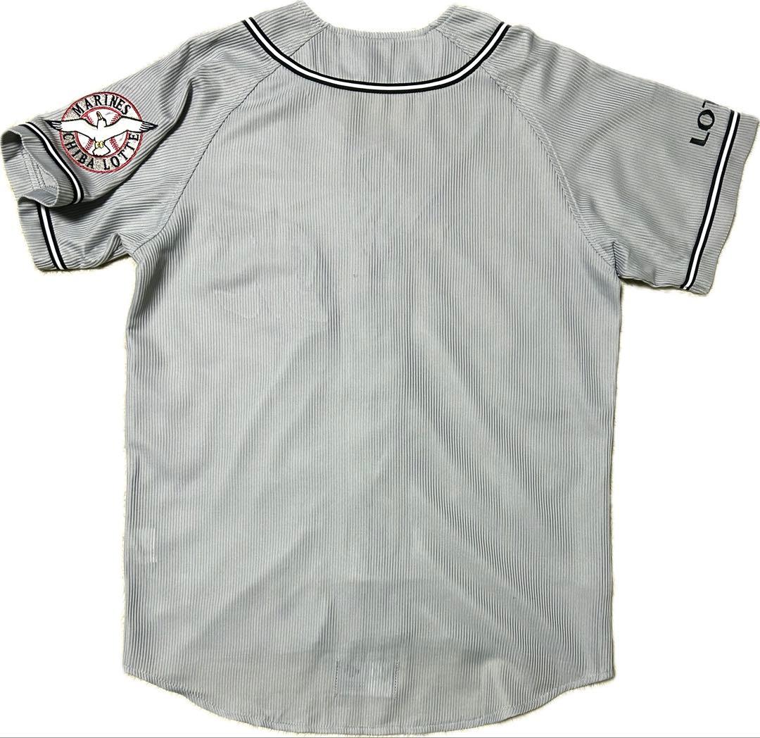 千葉ロッテマリーンズ　ビジターサードユニフォーム　グレー　ネオクラシック　M