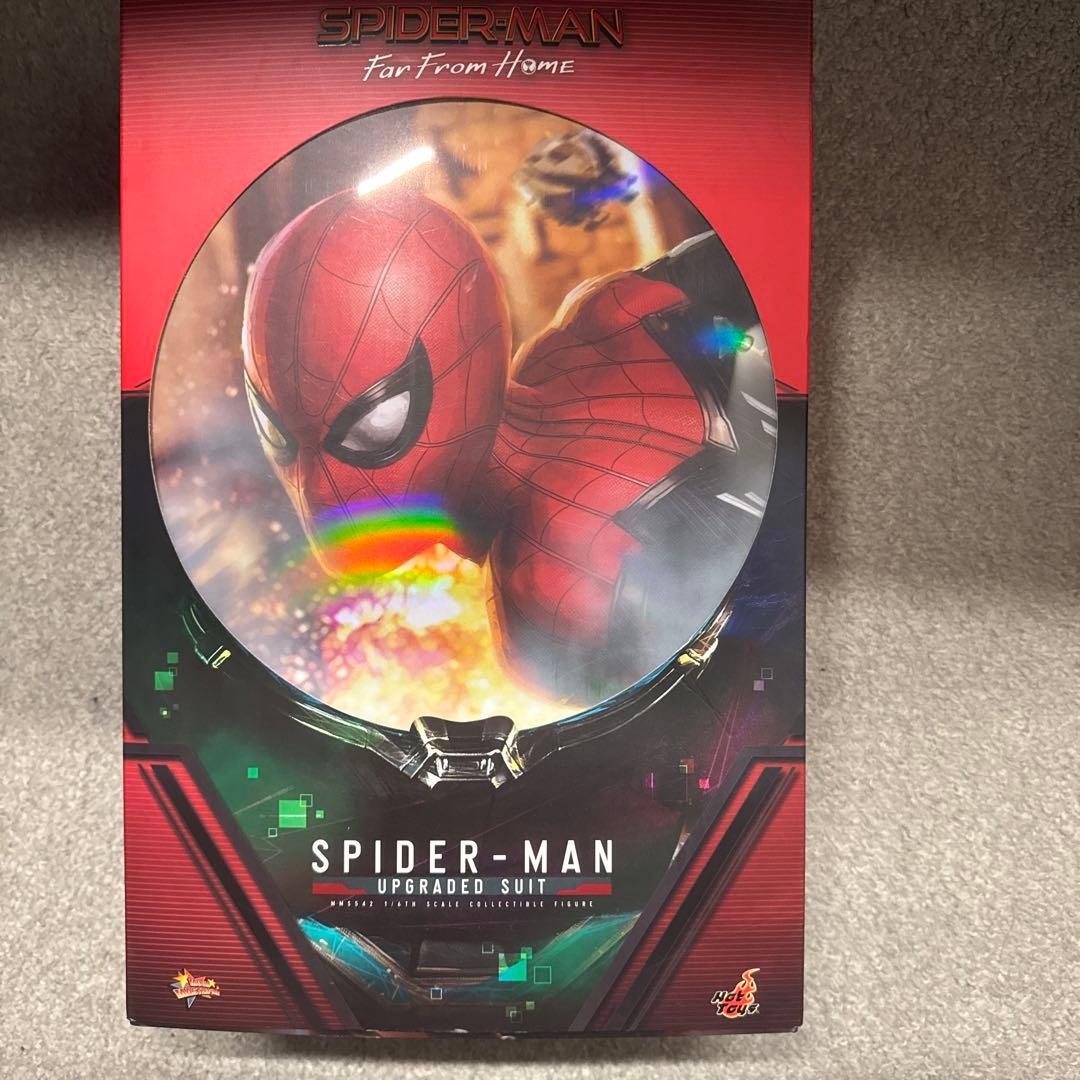 ホットトイズ　スパイダーマン アップグレードスーツ フィギュア