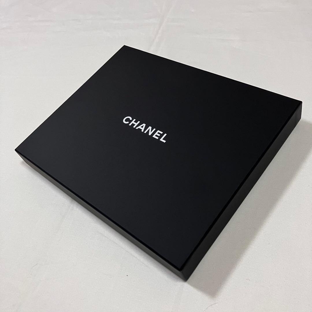 美品　シャネル　ネックレス　ロングネックレス　ケース　空箱　デニム