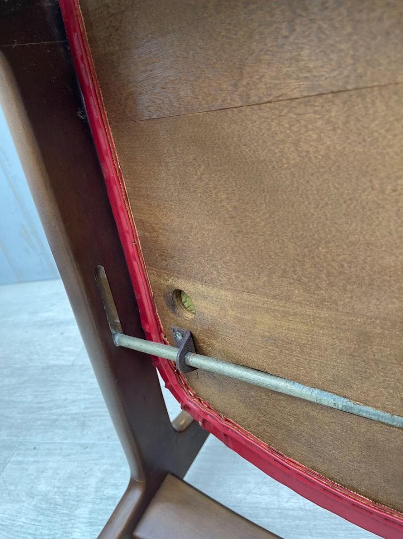 富士ファニチア アームチェア 安楽椅子 ミッドセンチュリー ダイニングチェア