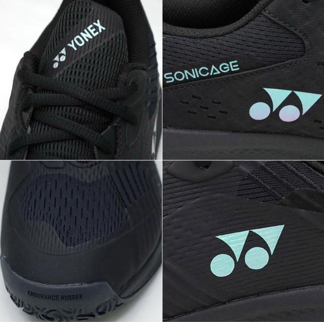 YONEXテニスシューズ クレー・砂入人工芝用 4E wide 007 28.0