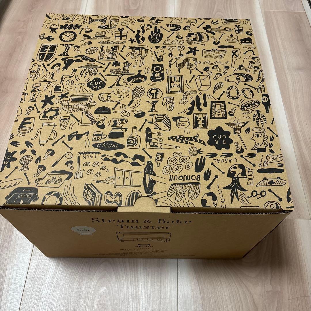 【新品未使用】BRUNO Steam & Bake Toaster