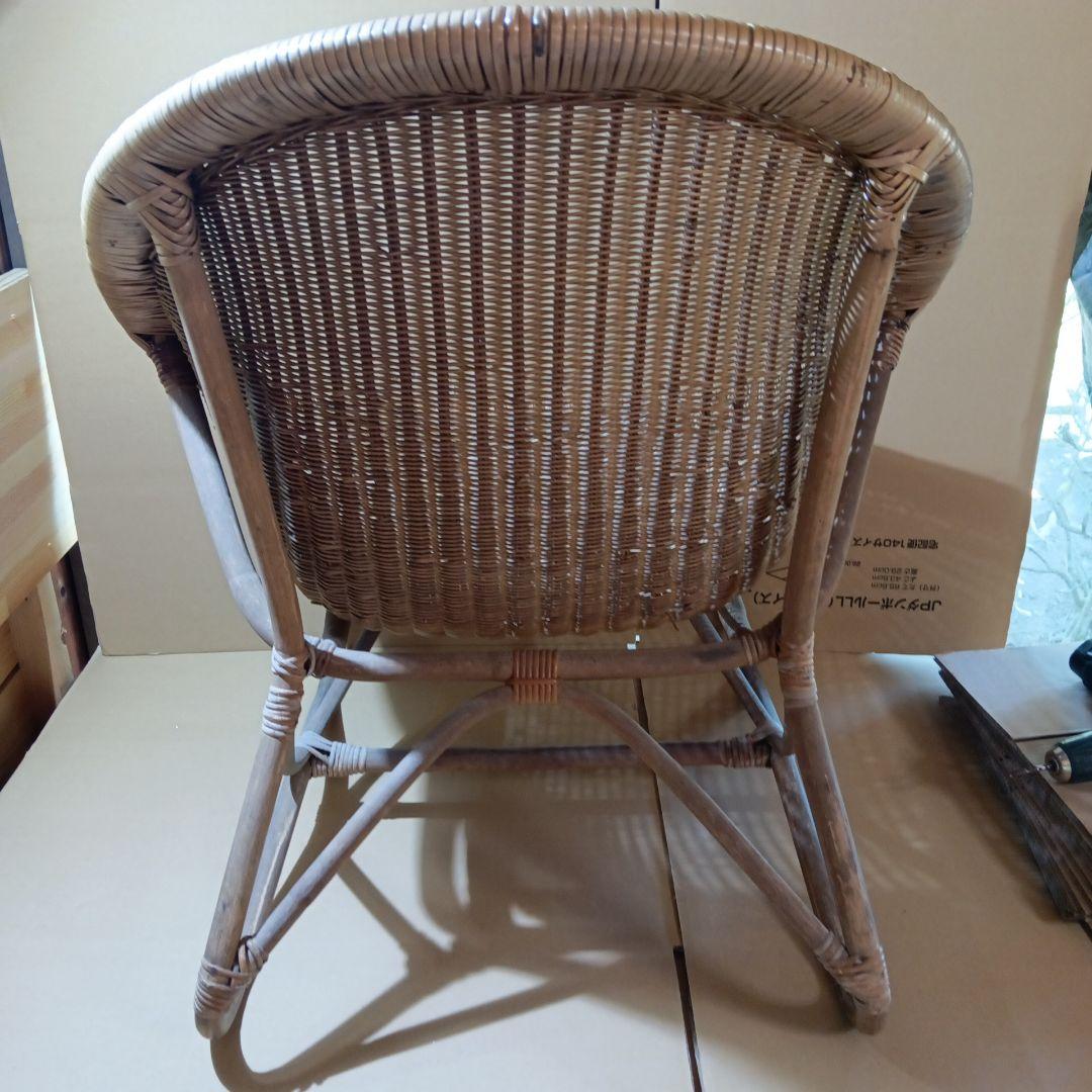 1人掛けソファ Old Rattan Chair