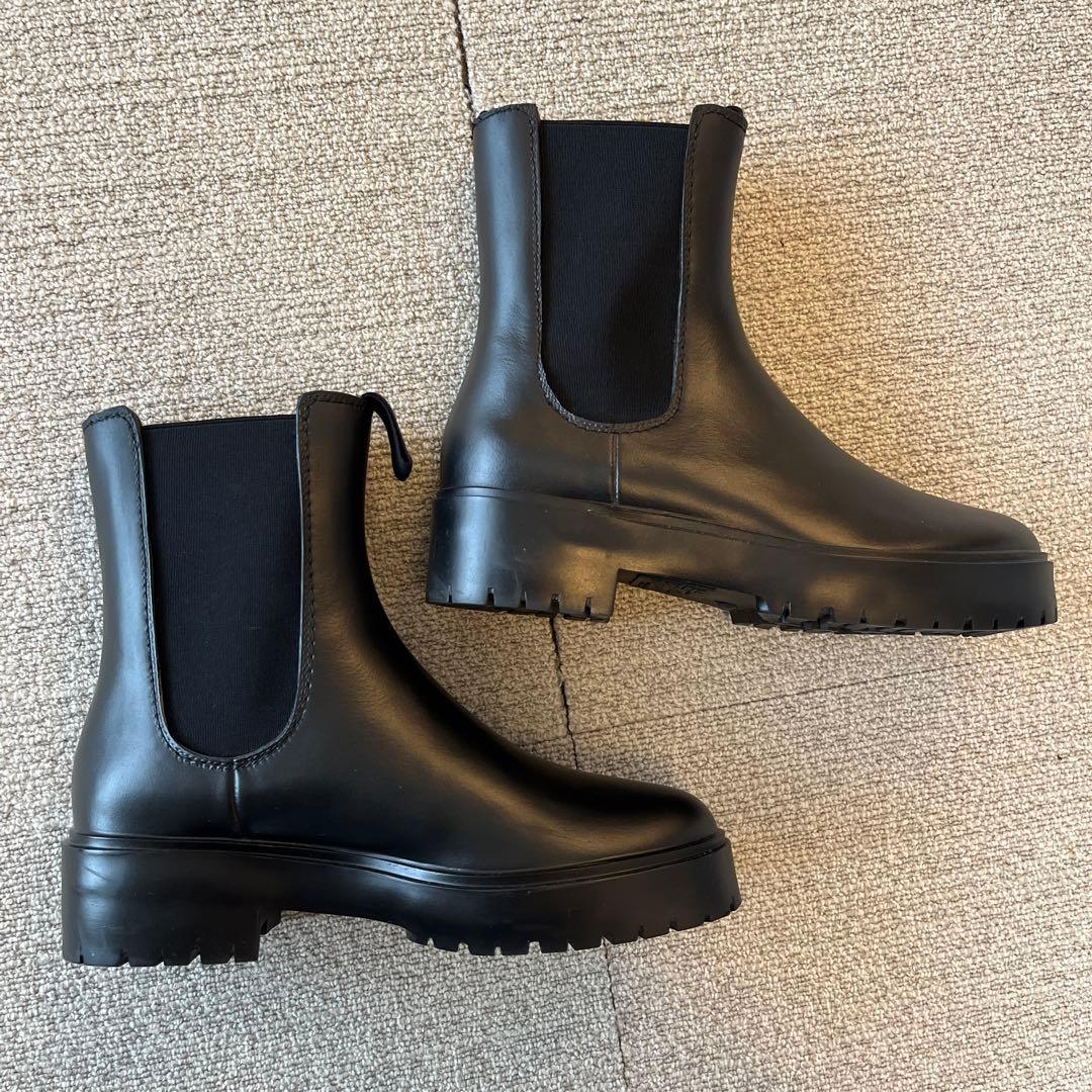 トラディショナルウェザーウェア　サイドゴア　レインブーツ　ミッド