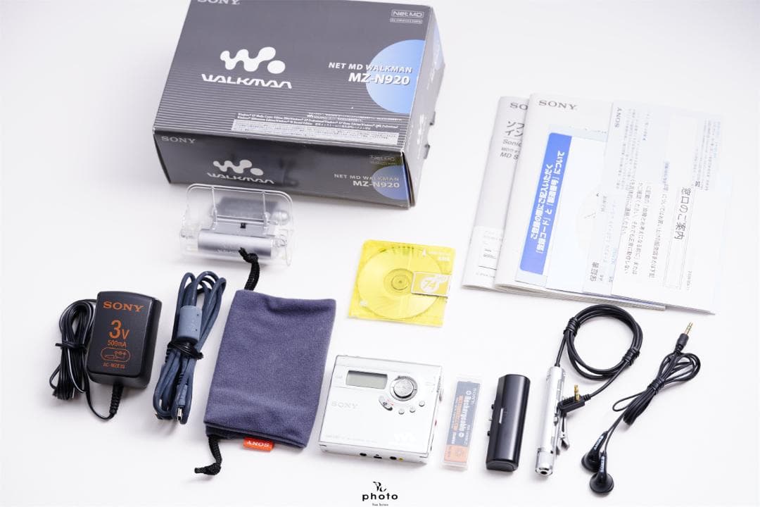 SONY NET MD WALKMAN MDプレーヤー 録再機 MZ-N920