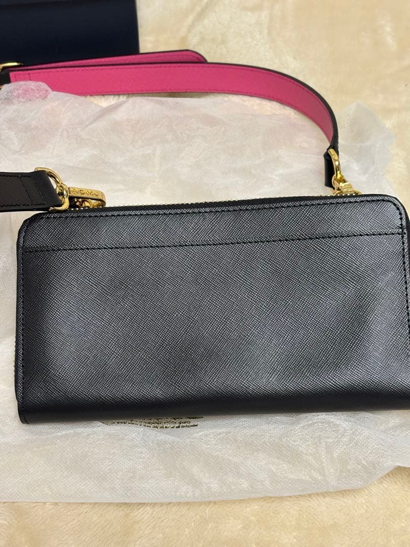 【最終値下げ】ADMJ エーディーエムジェー ショルダーウォレット ブラック