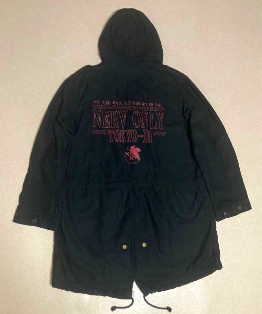 美品COSPA ネルフ EVANGELION M-51 モッズコート ジャケット