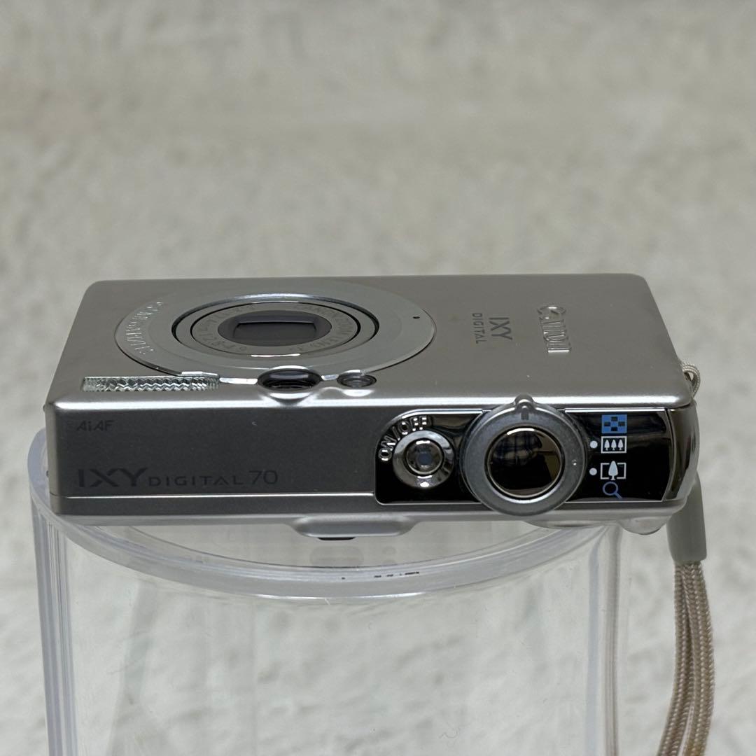 Canon カメラ　IXY 70 PC1193 シルバー コンデジ　動作品