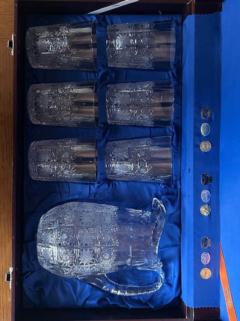 ボヘミアン グラス & ピッチャー