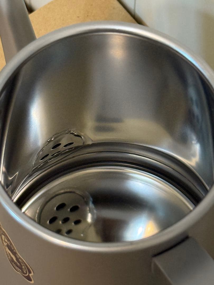 新品 月兎印 ステンレススリムポット 0.7L ビーズブラスト