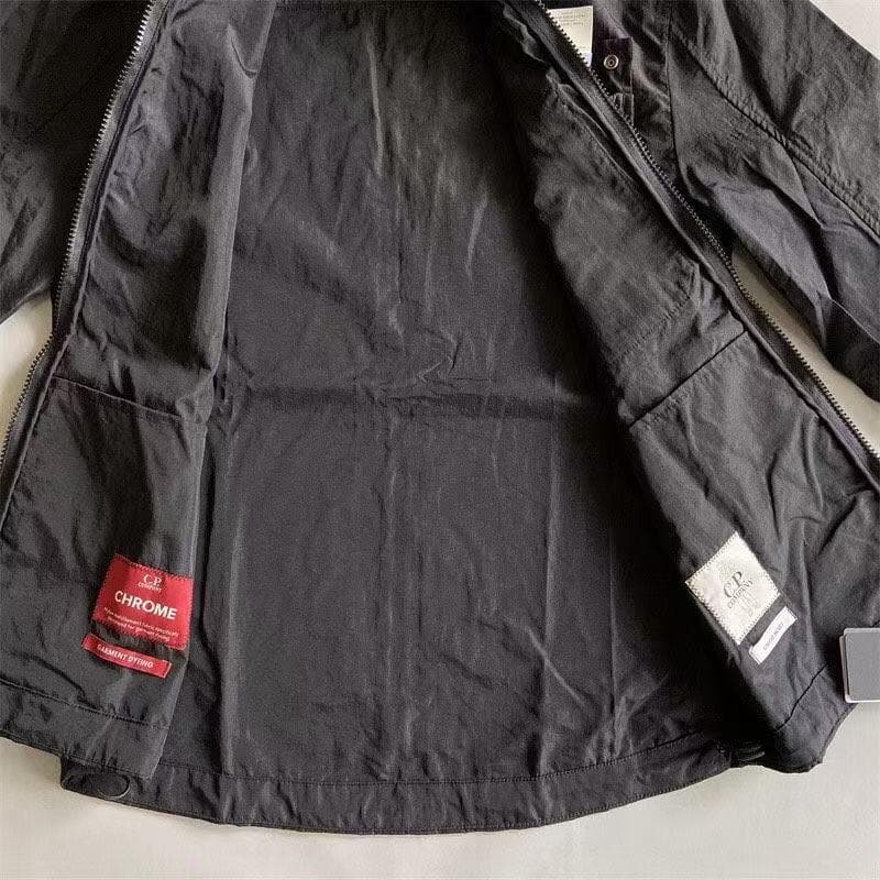 CP Company ゴーグル付きジャケット 黒 シーピーカンパニー