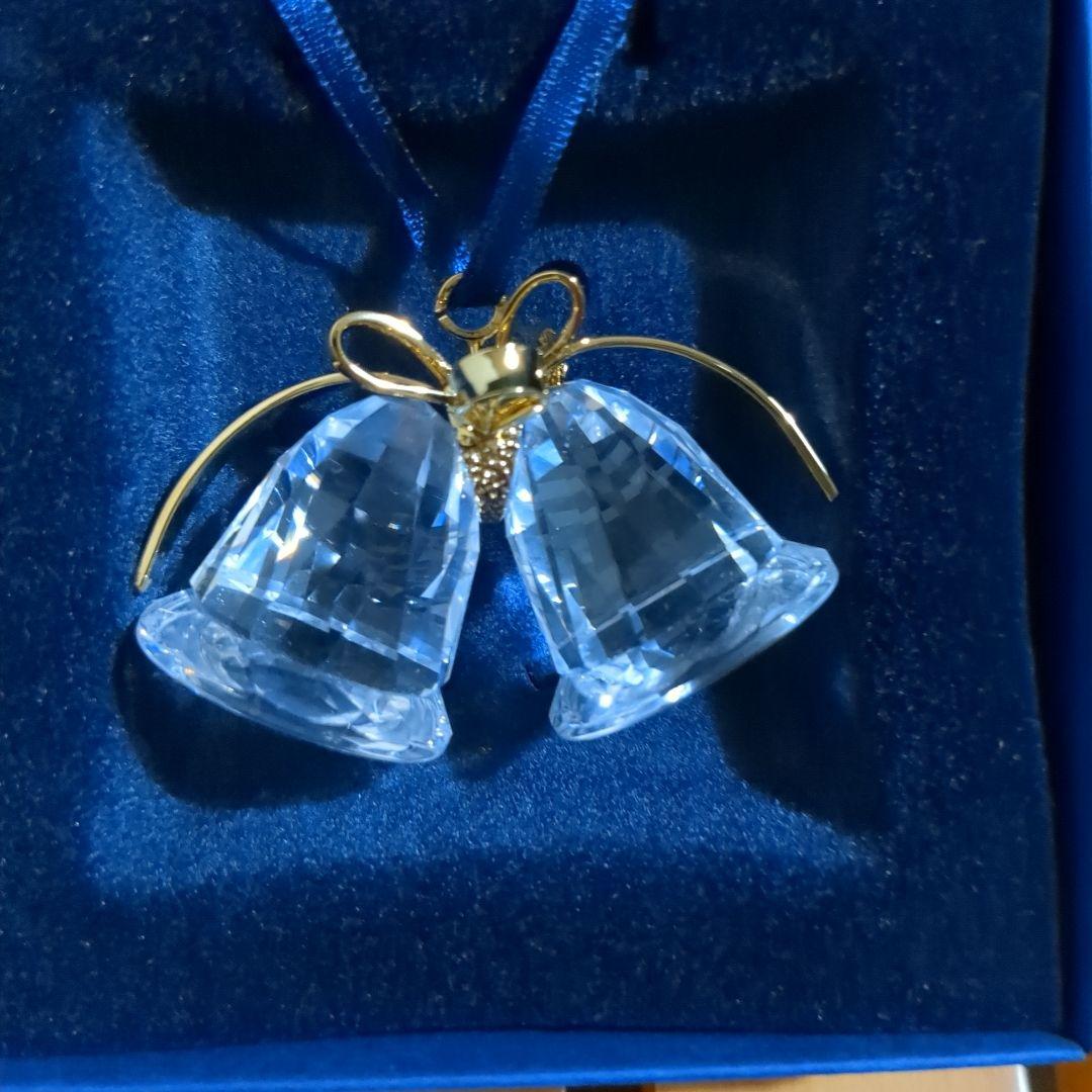 スワロフスキー☆クリスマスオーナメントベル