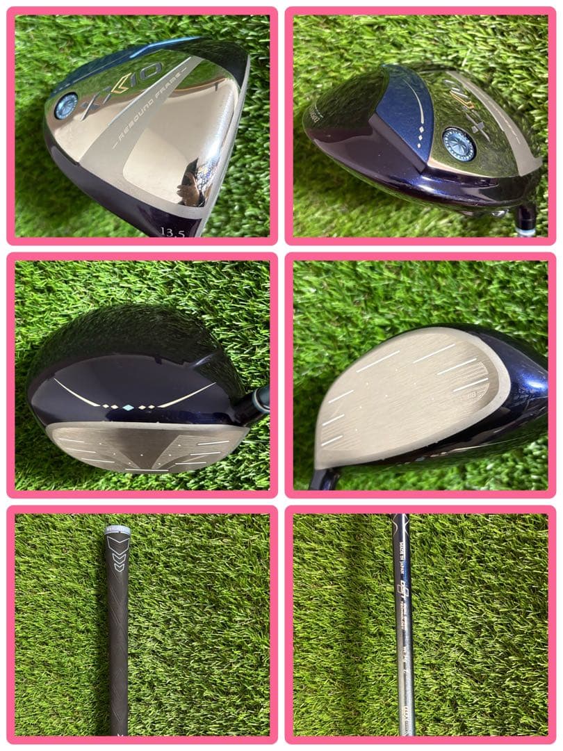 レディース新品多数ゼクシオ13.11ドライブスター等豪華9本新品バッグ